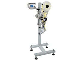 Aplicador de etiquetas con soporte